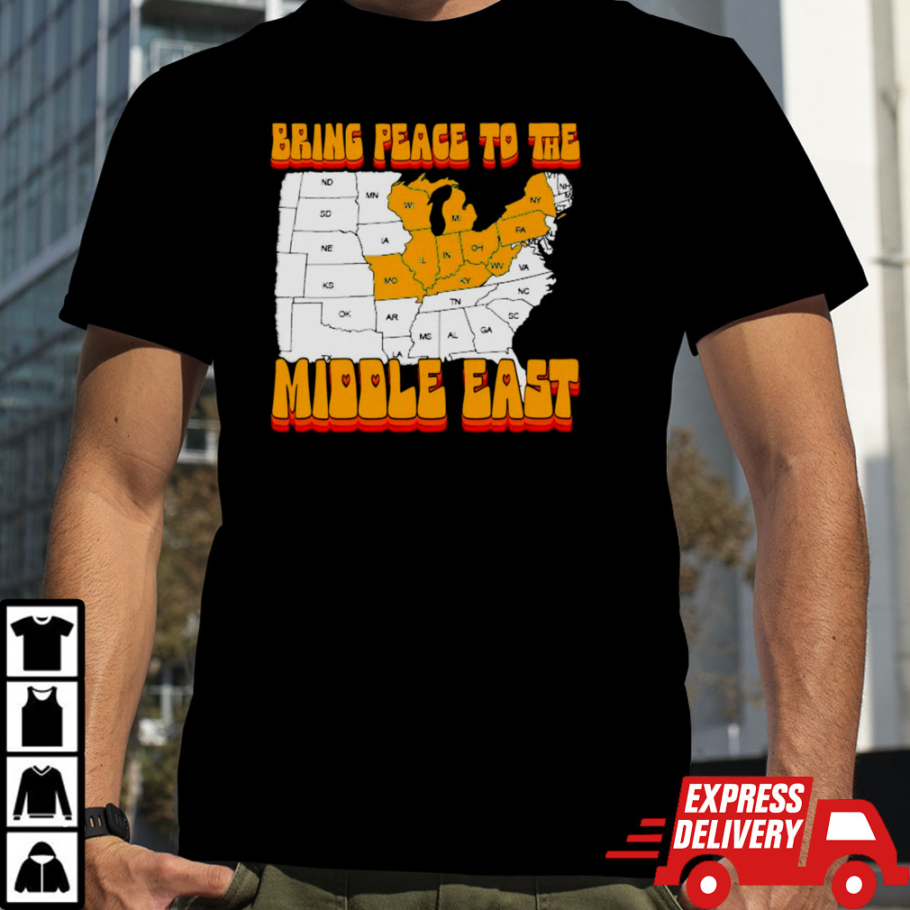 Bring peace to the middle east shirt