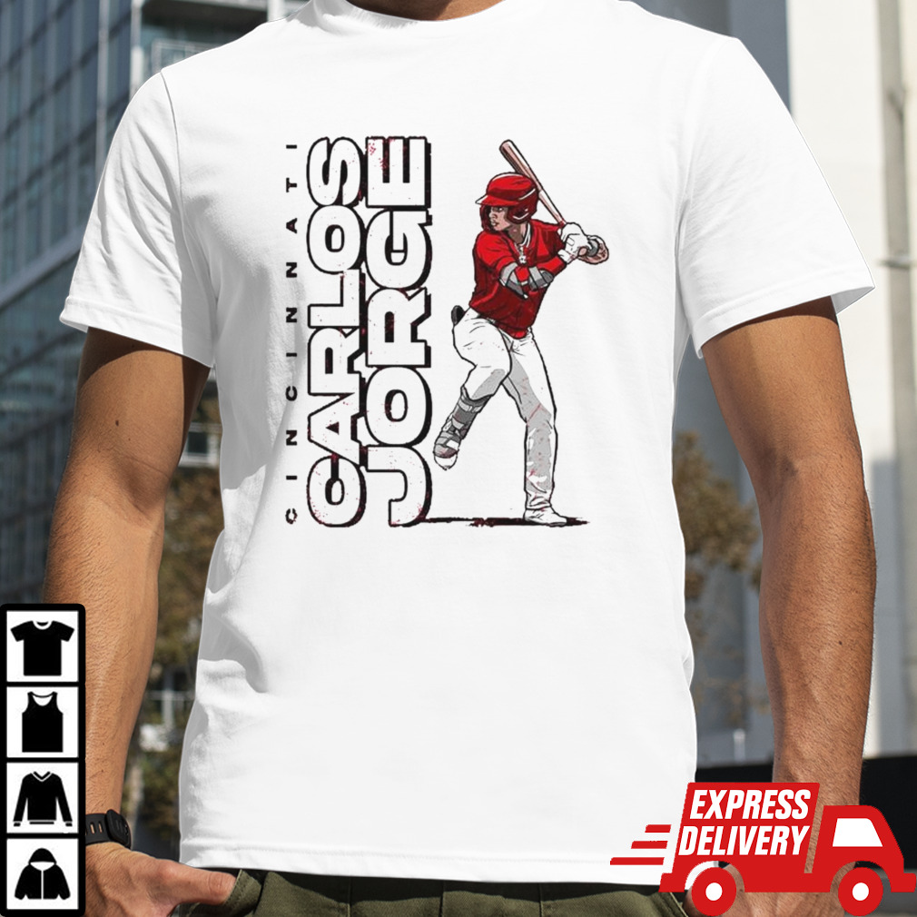 Carlos Jorge Player Cincinnati Reds 2024 Shirt