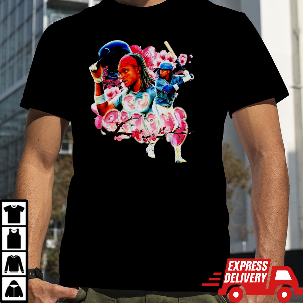 Cj Abrams Washington Nationals flowers shirt