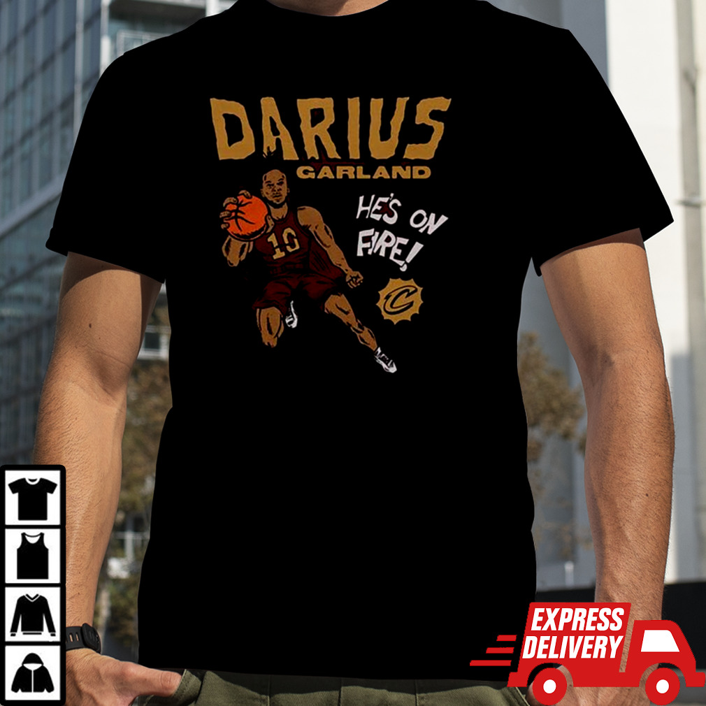 Cleveland Cavaliers Comic Book Darius Garland shirt