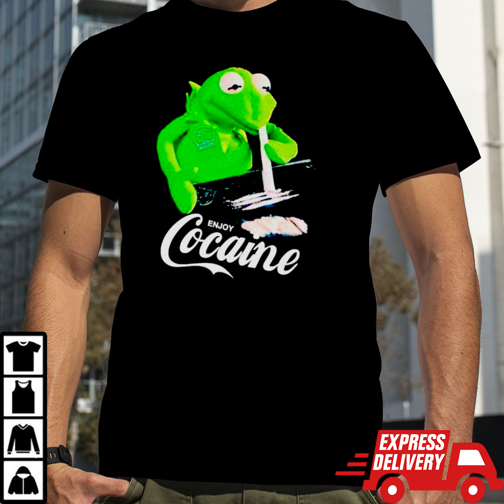 Coke Kermit Enjoy Cocaine shirt