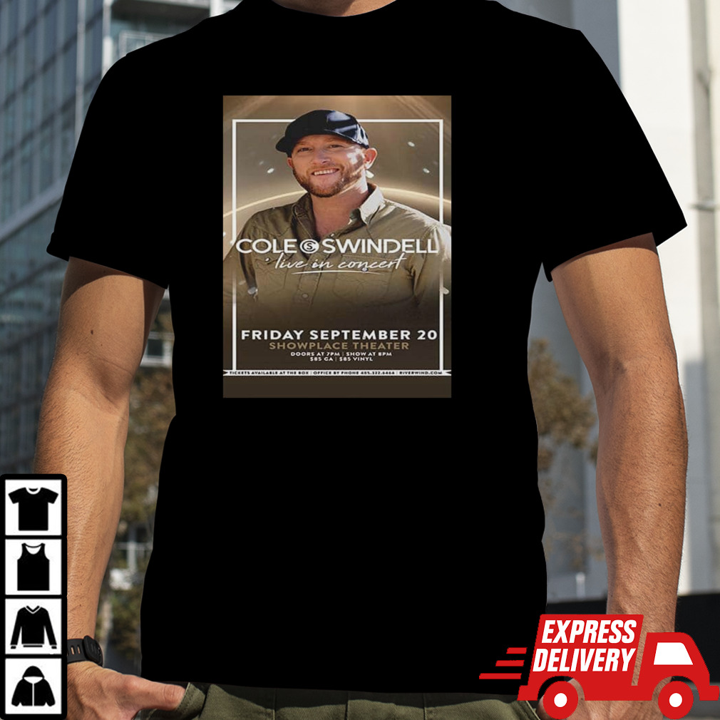 Cole Swindell Live In Concert 2024 At Riverwind Casino On September 20th shirt