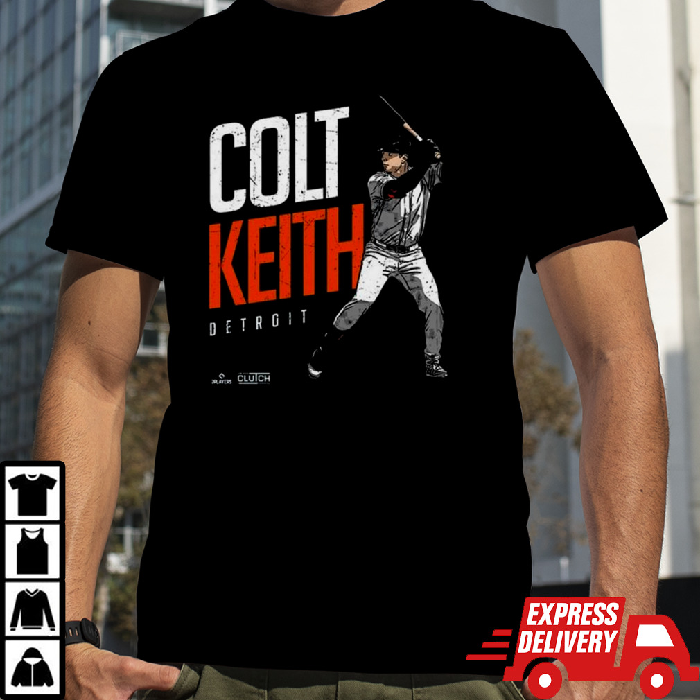 Colt Keith Player Detroit Tigers Baseball T-shirt