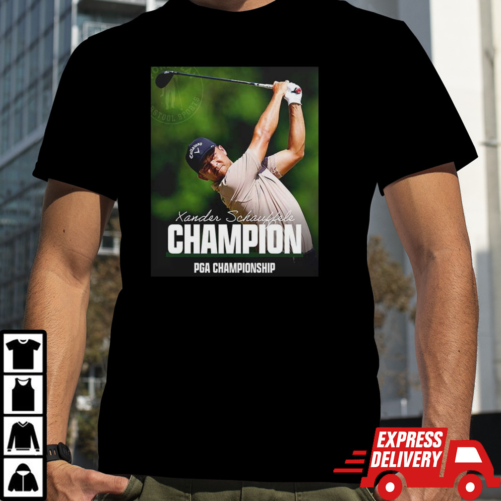 Congrats Xander Schauffele Champion PGA Championship Golf 2024 shirt