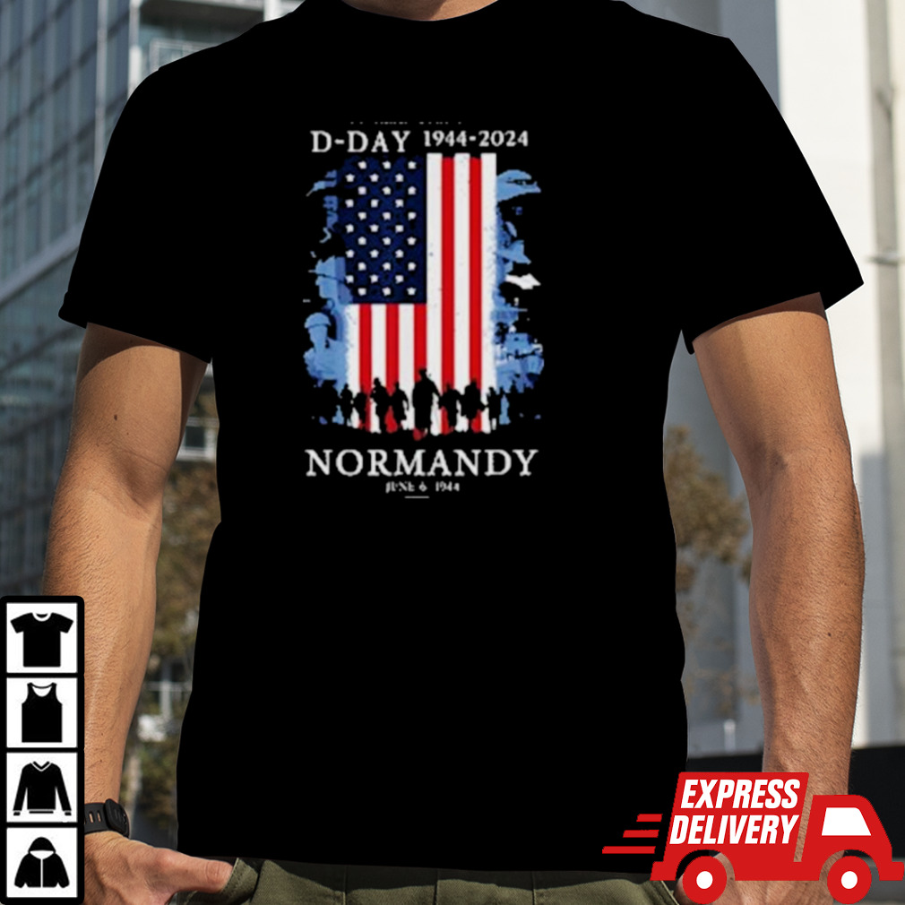 D Day 1944-2024 Normandy Shirt