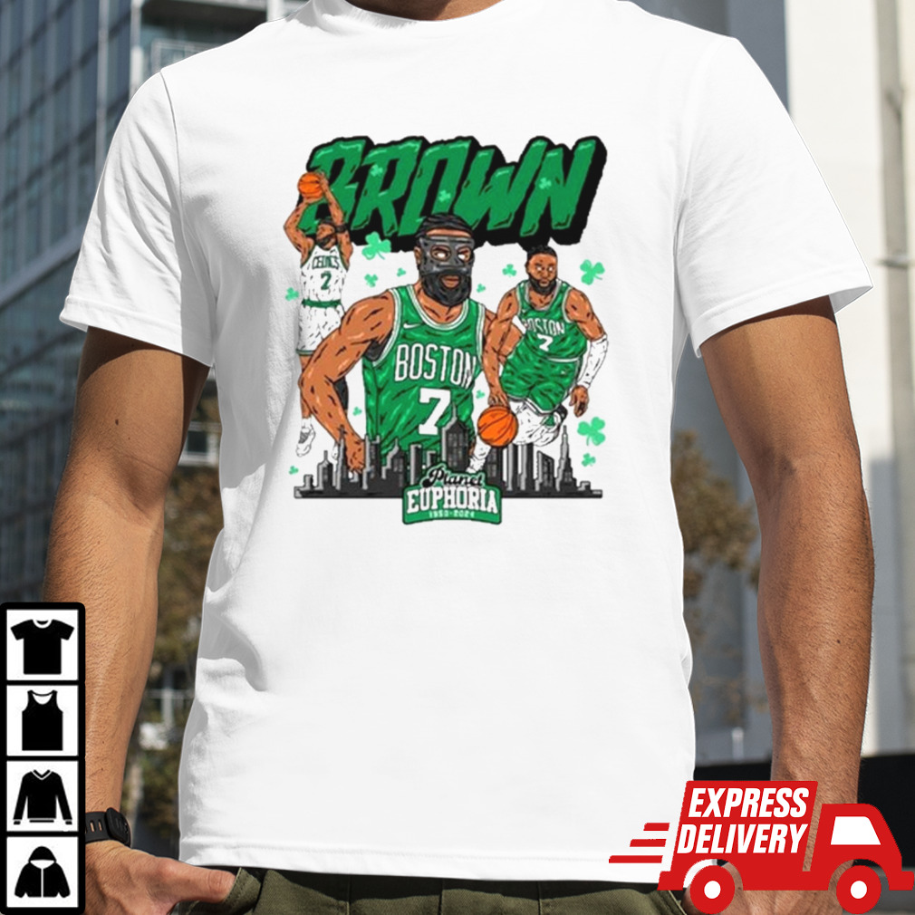 Jaylen Brown Boston Celtics Planet Euphoria shirt