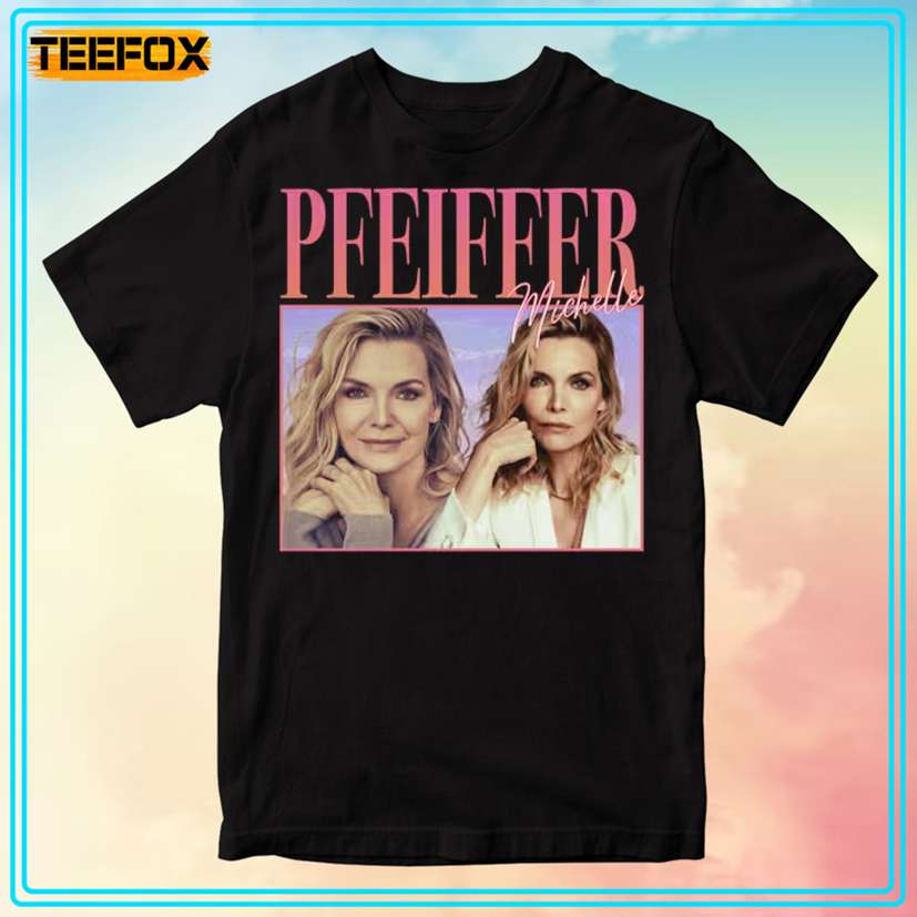 Michelle Pfeiffer 90's Retro Style T-Shirt