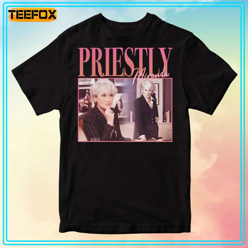 Miranda Priestly 90's Retro Style T-Shirt