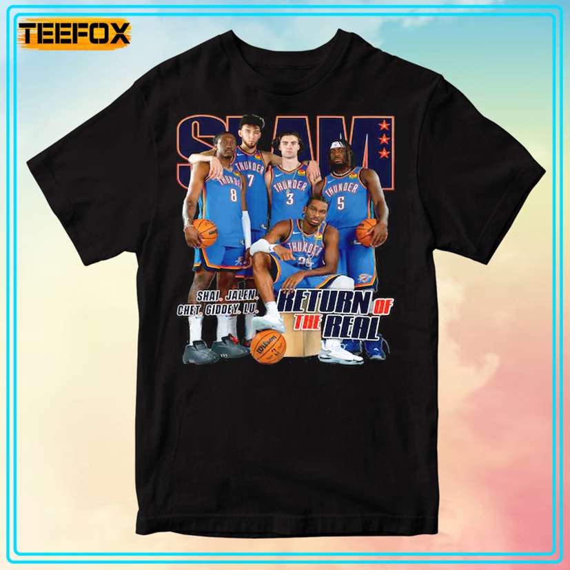 OKC Thunder Rising Stars Slam Cover T-Shirt