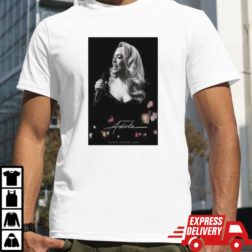 Official Poster Adele Tour In Las Vegas, NV On May 24-25, 2024 Shirt