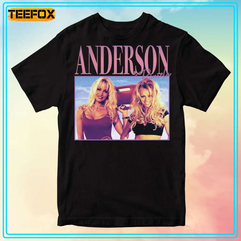 Pamela Anderson 90's Retro Style T-Shirt