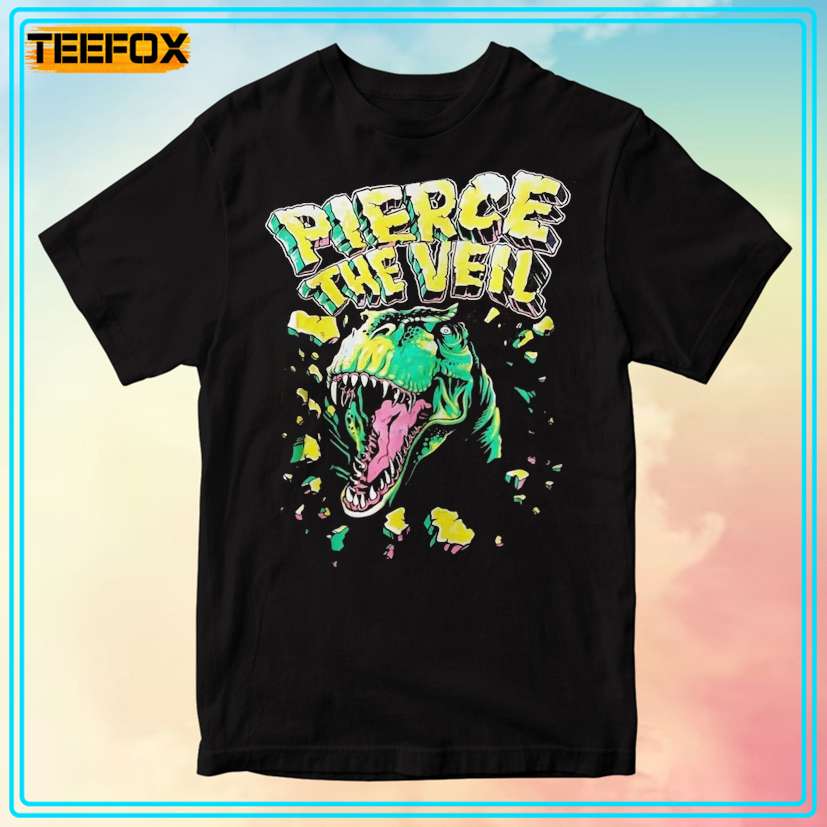 Pierce The Veil PTV Dinosaur - King For A Day T-Shirt