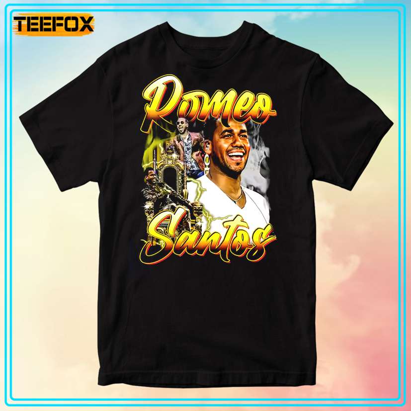 Romeo Santos 90s Music Singer T-Shirt