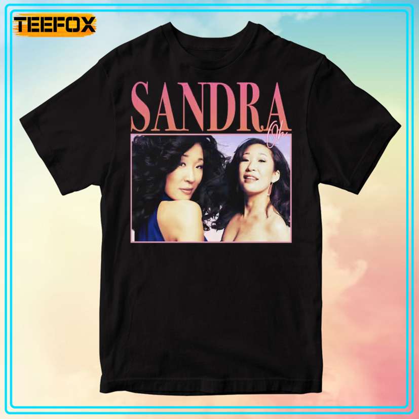 Sandra Oh 90's Retro Style T-Shirt