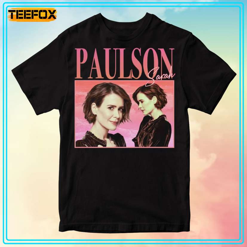 Sarah Paulson 90's Retro Style T-Shirt