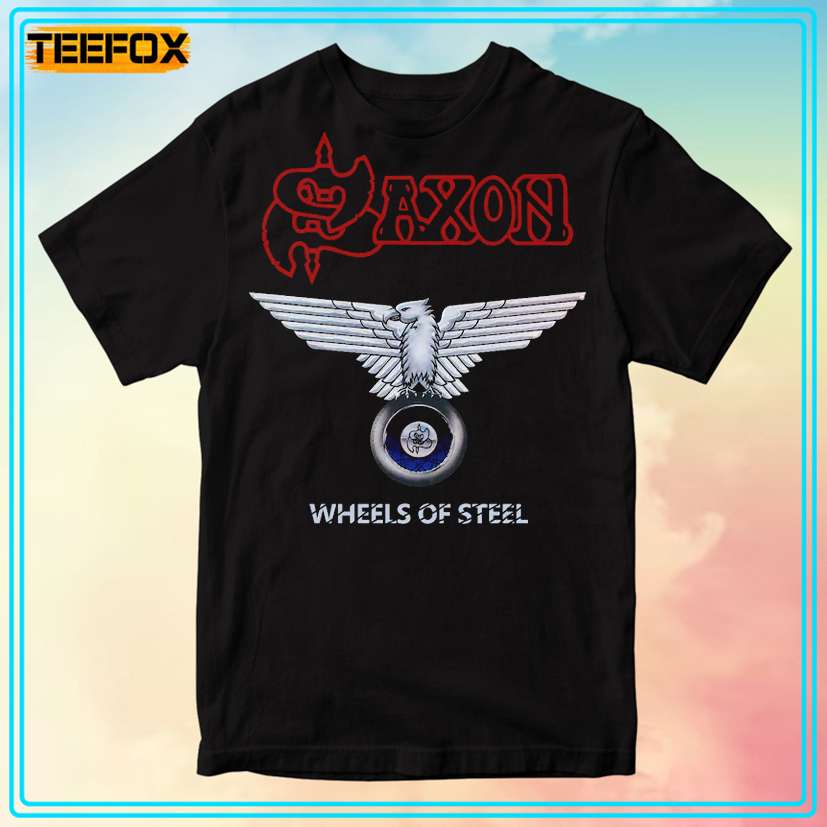 Saxon Wheels of Steel 1980 Unisex T-Shirt