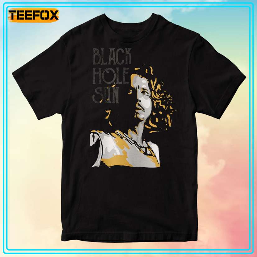 Soundgarden Chris Cornell - Black Hole Sun T-Shirt