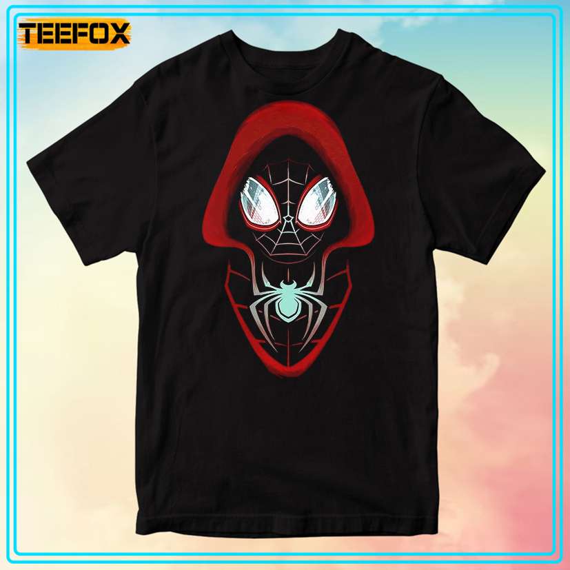 Spider-Man Miles Morales Cartoon T-Shirt