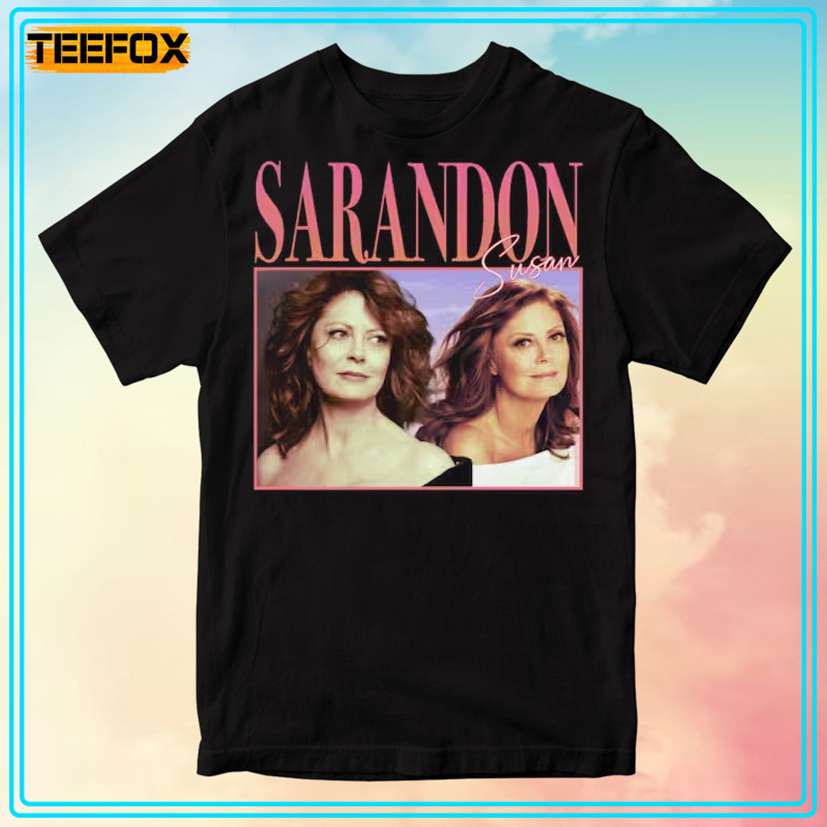 Susan Sarandon 90's Retro Style T-Shirt