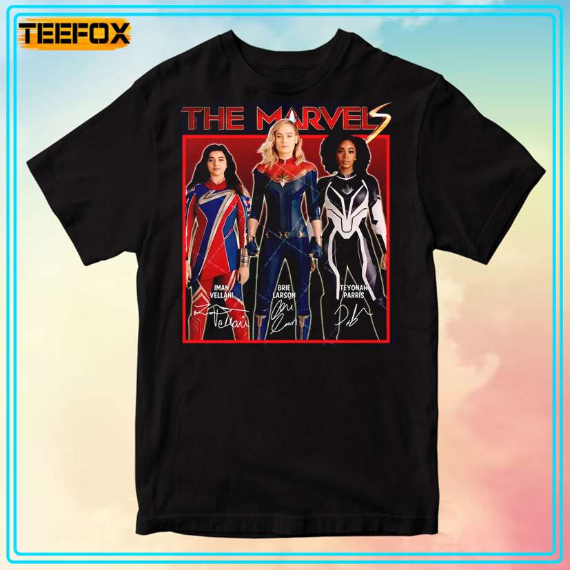 The Marvels Signatures T-Shirt