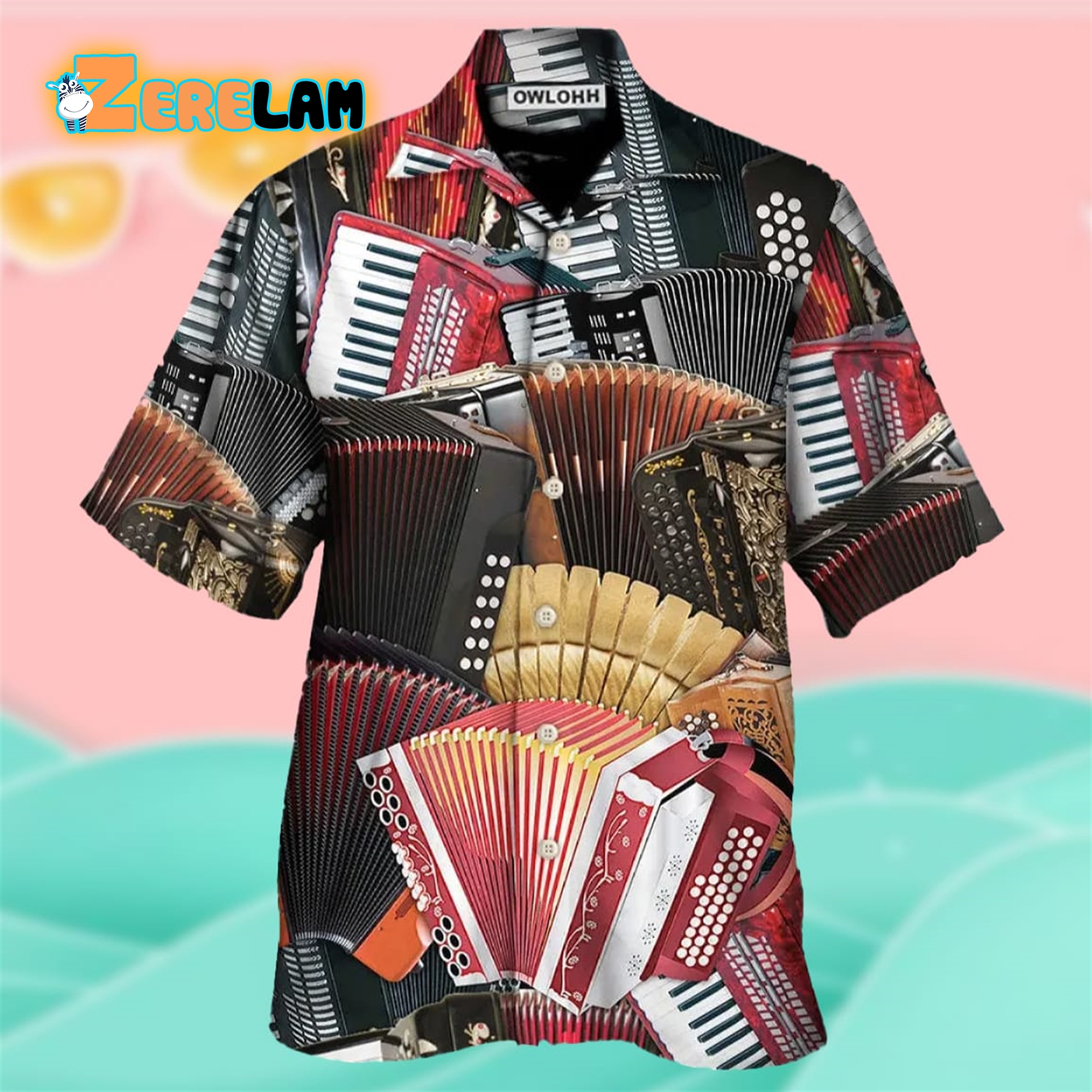 Accordion A Gentleman Is Someone Who Can Play The Accordion – Hawaiian Shirt