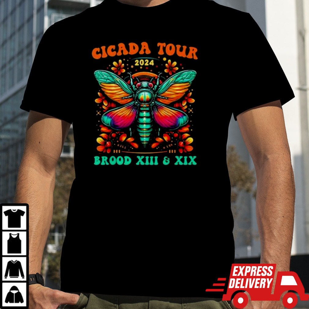 Cicada Tour 2024 Cicada Reunion Broods XIII & XIX T Shirt