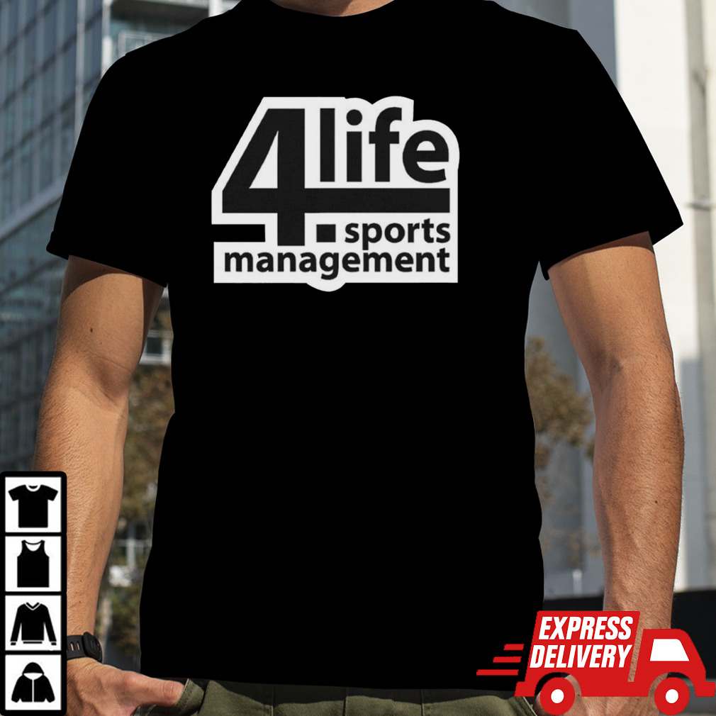 DJ Burns Jr. 4 Life Sports Management shirt