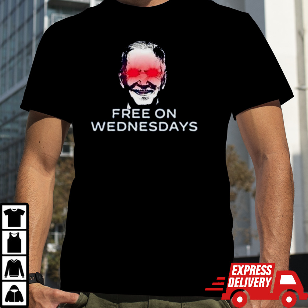 Dark Biden Free On Wednesdays T-shirt