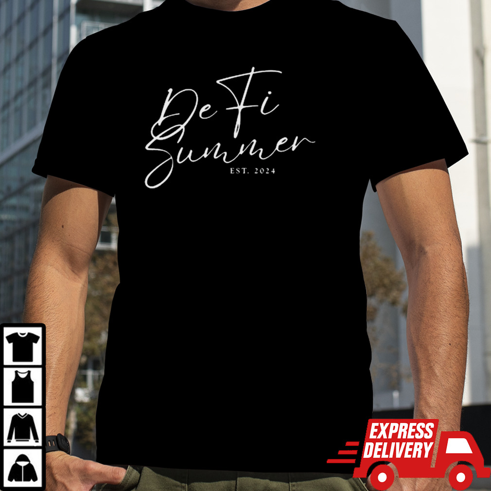 Defi Summer 2024 Shirt