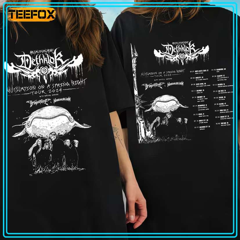 Dethklok Tour 2024 Music Unisex T-Shirt