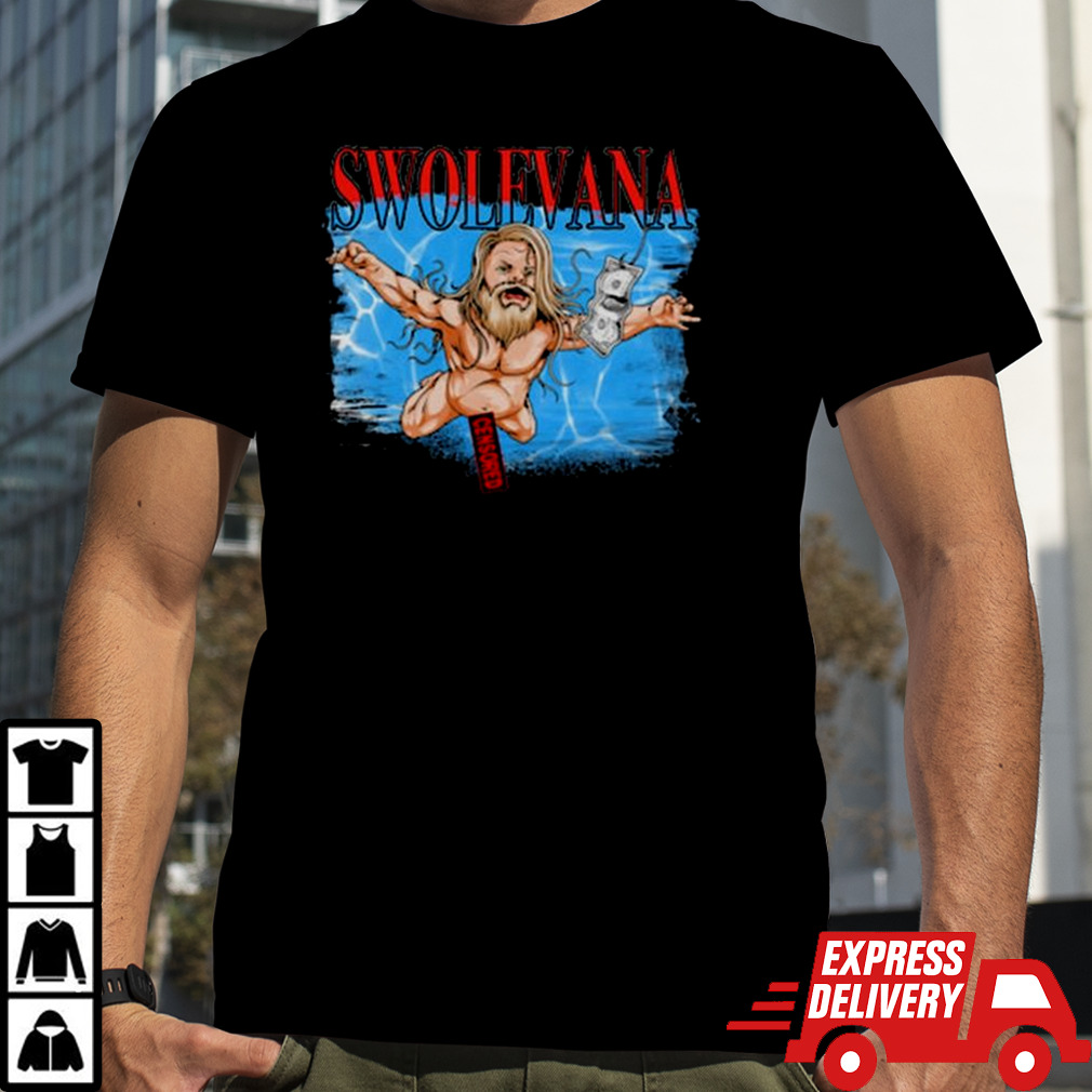 Dick Thor Swolevana Censored T-shirt