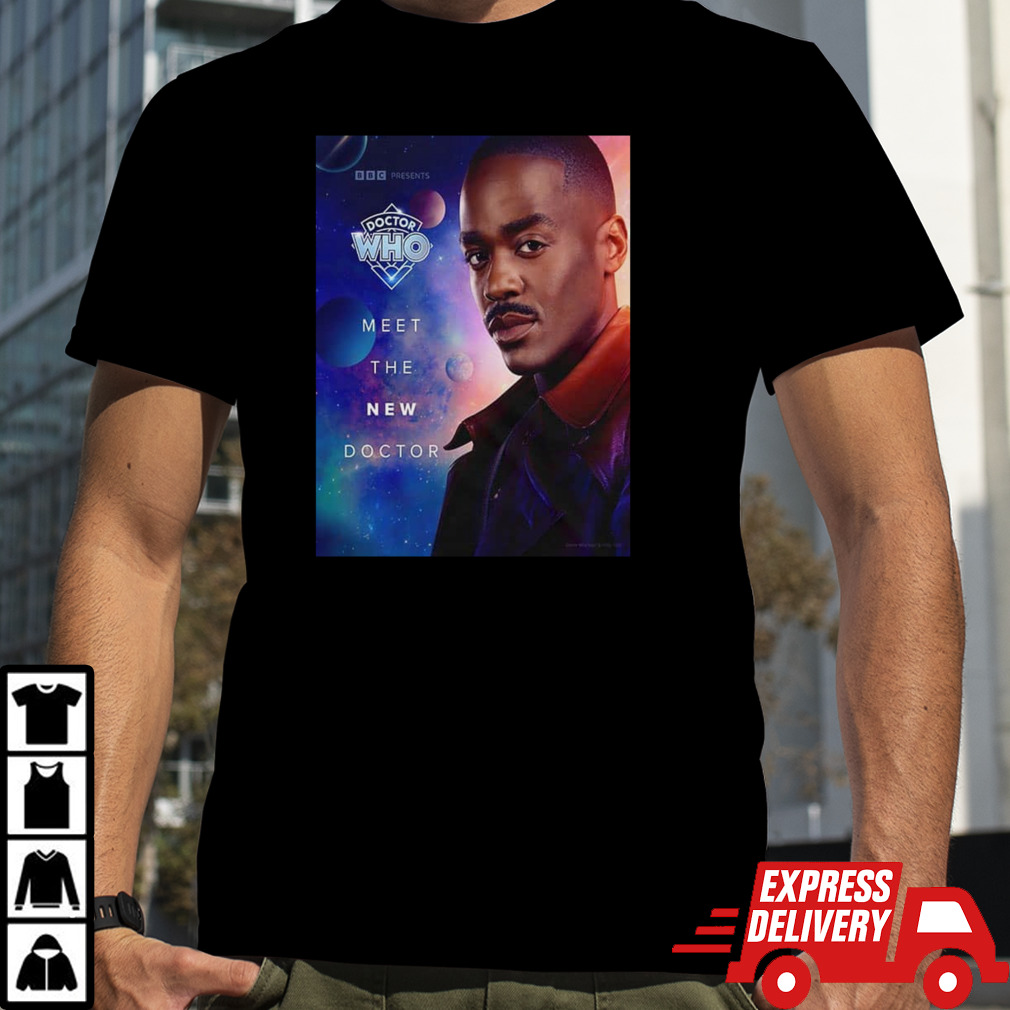 Doctor Who Your Brand New Tardis Crew Awaits Meet A New Doctor Ncuti Gatwa Fifteenth Doctor T-Shirt