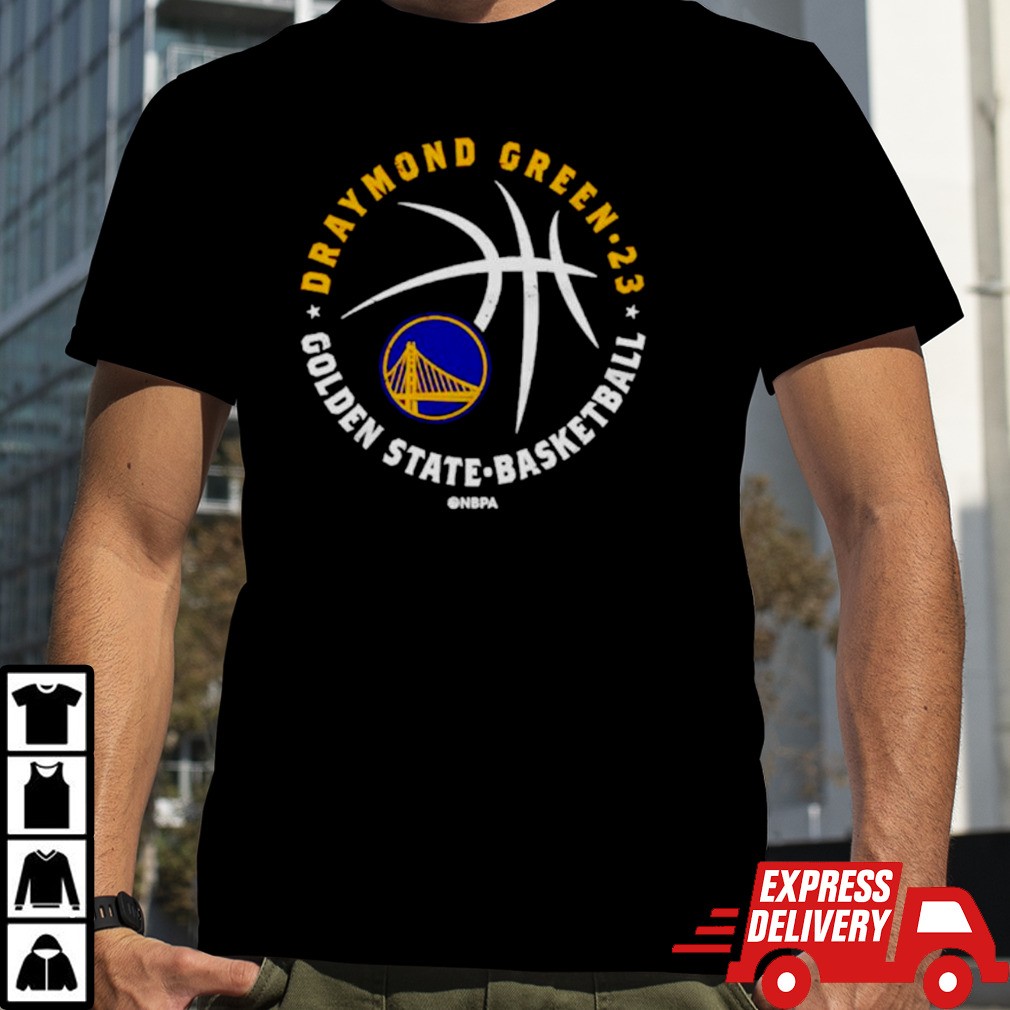 Draymond Green 23 Golden State Warriors Player Ball shirt