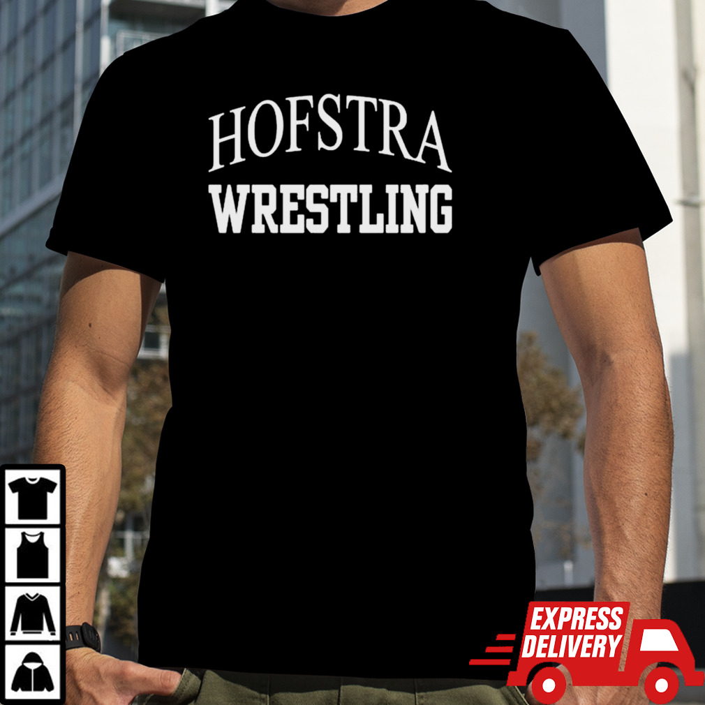 Dwayne Johnson hofstra wrestling shirt