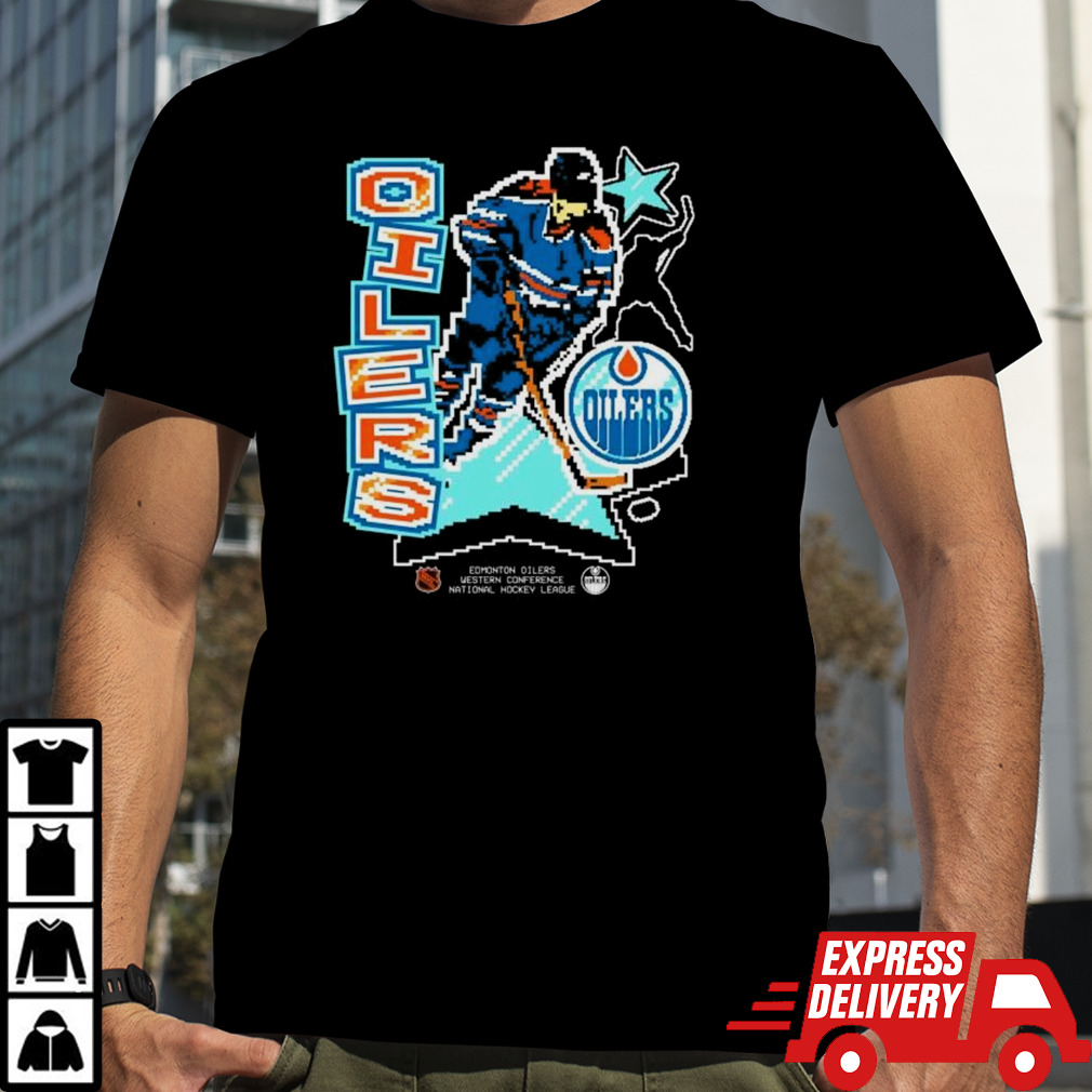 Edmonton Oilers Player Hockey Retro Shirt