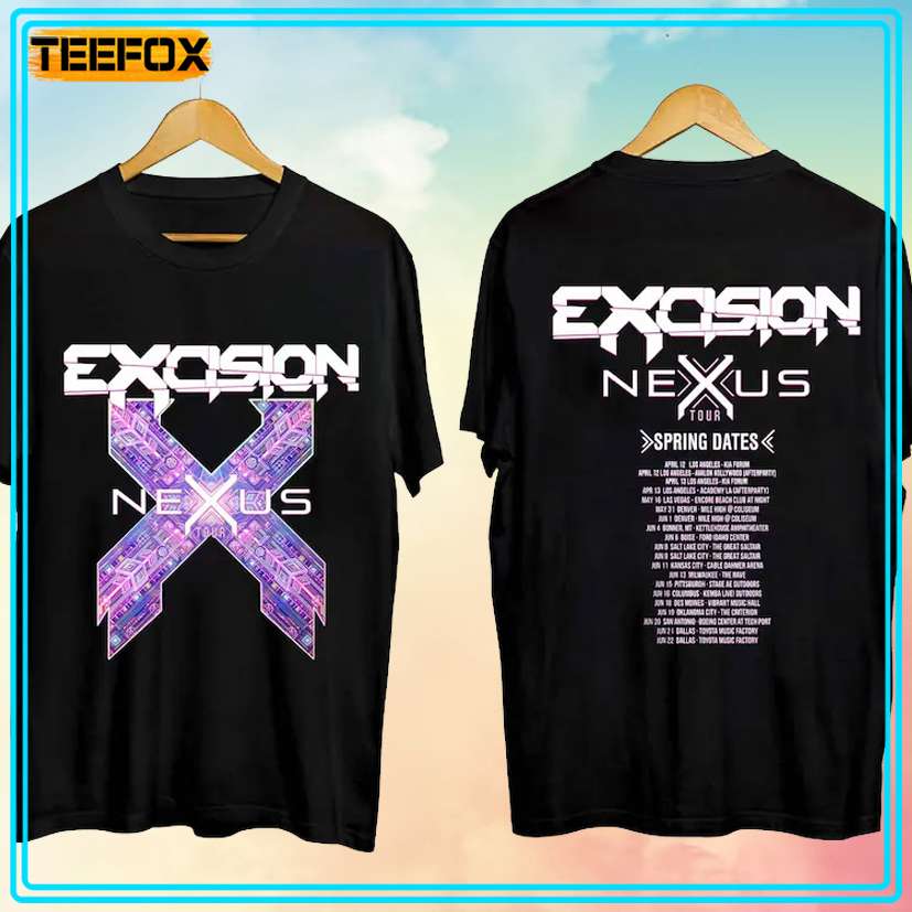 Excision - The Nexus Tour 2024 Unisex T-Shirt 3167