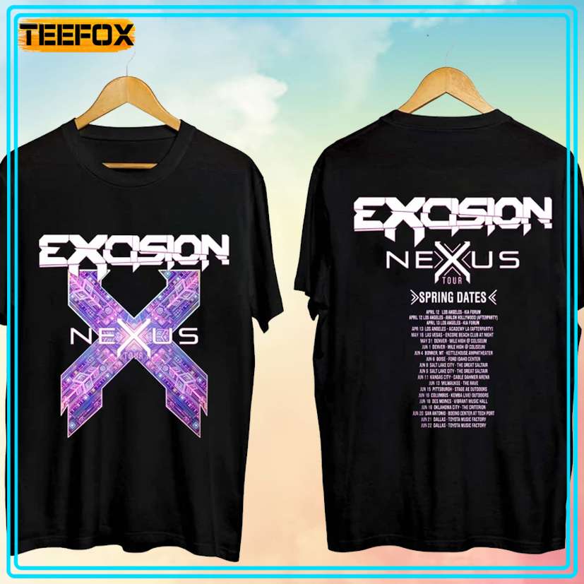 Excision - The Nexus Tour 2024 Unisex T-Shirt