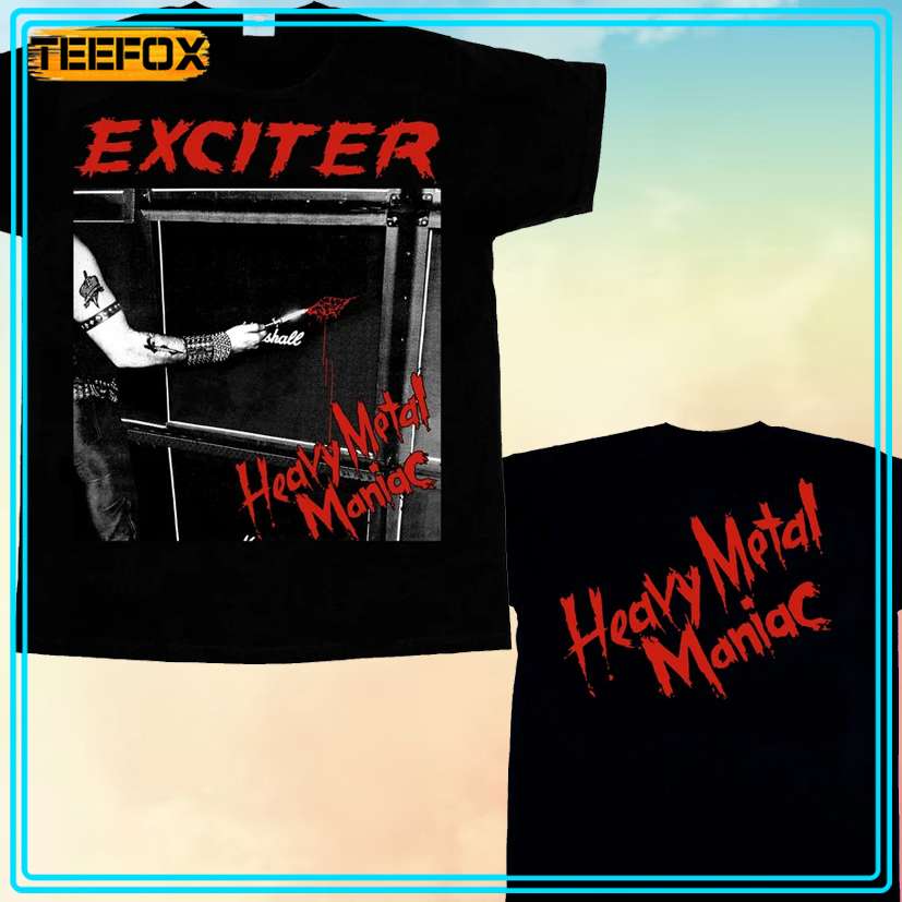 Exciter Heavy Metal Maniac 1983 T-Shirt