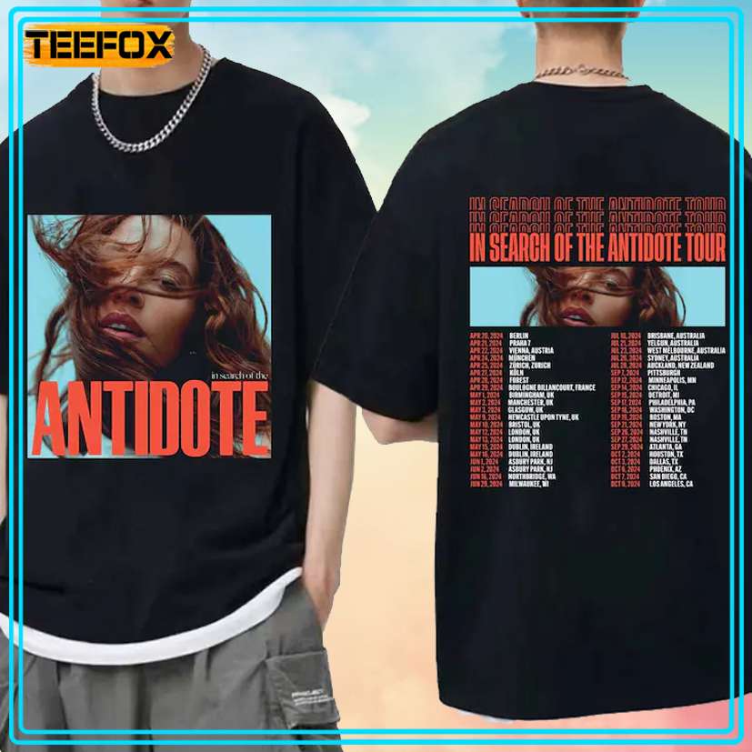 Fletcher - In Search of the Antidote Tour 2024 Concert T-Shirt