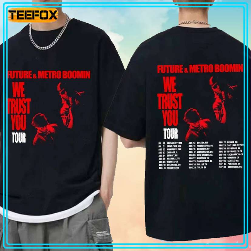 Future and Metro Boomin - We Don't Trust You Tour 2024 Concert T-Shirt