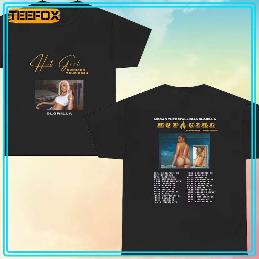 GloRilla Hot Girl Summer Tour 2024 Unisex T-Shirt