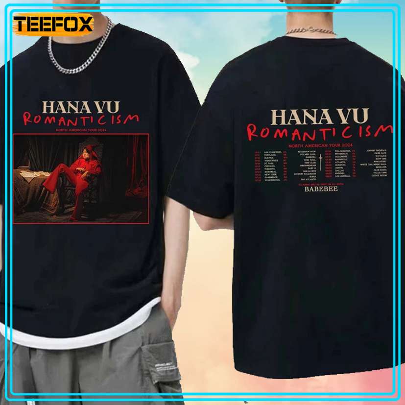 Hana Vu Romanticism Tour 2024 Unisex T-Shirt