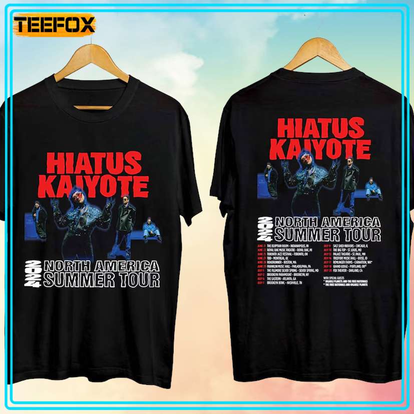 Hiatus Kaiyote North American Tour 2024 T-Shirt