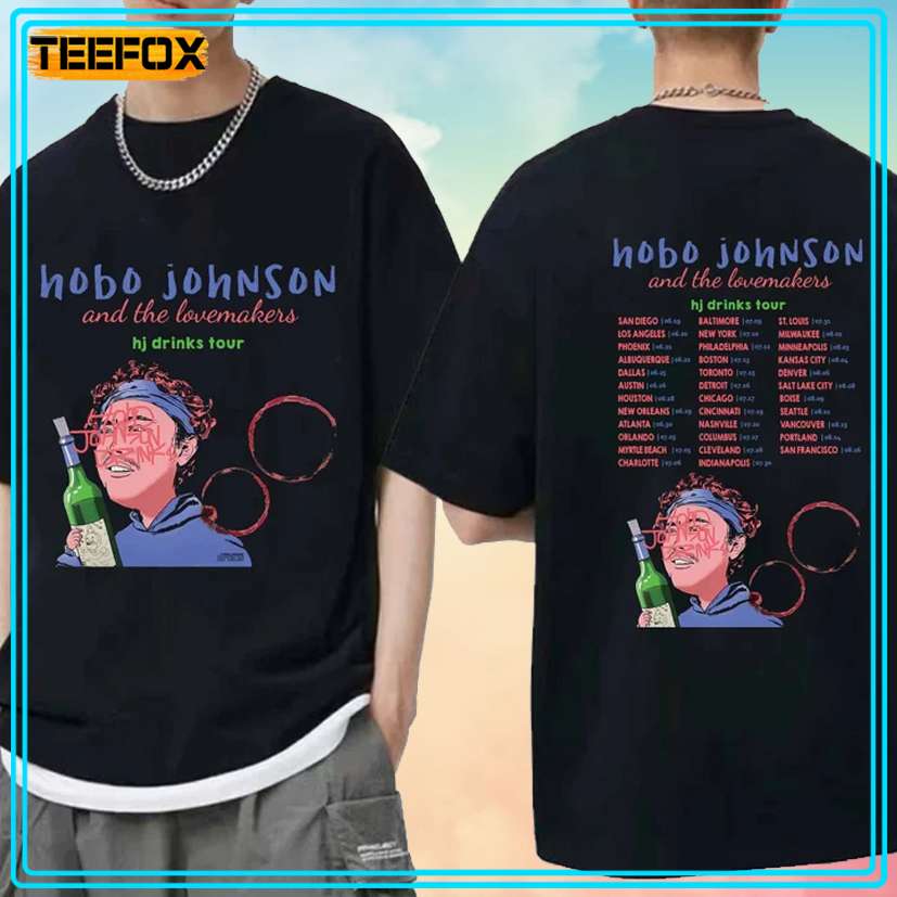 Hobo Johnson - Hobo Johnson Drinks Tour 2024 T-Shirt