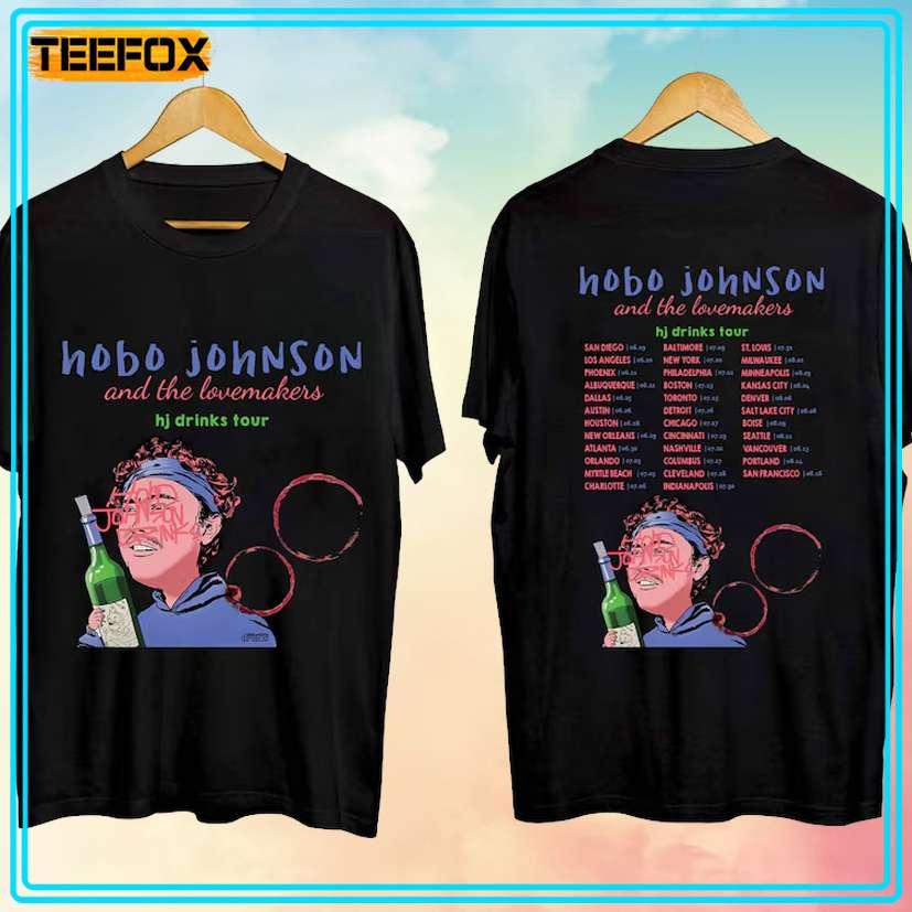 Hobo Johnson - Hobo Johnson Drinks Tour 2024 Unisex T-Shirt