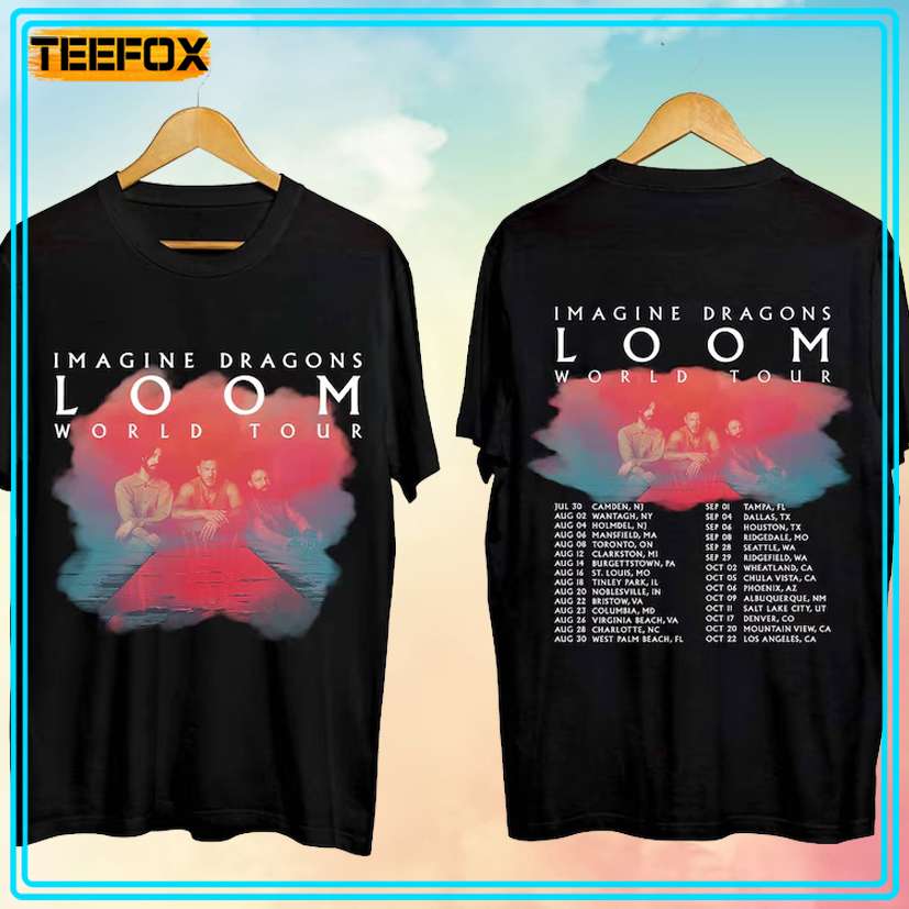 Imagine Dragons - Loom Tour 2024 Concert Unisex T-Shirt