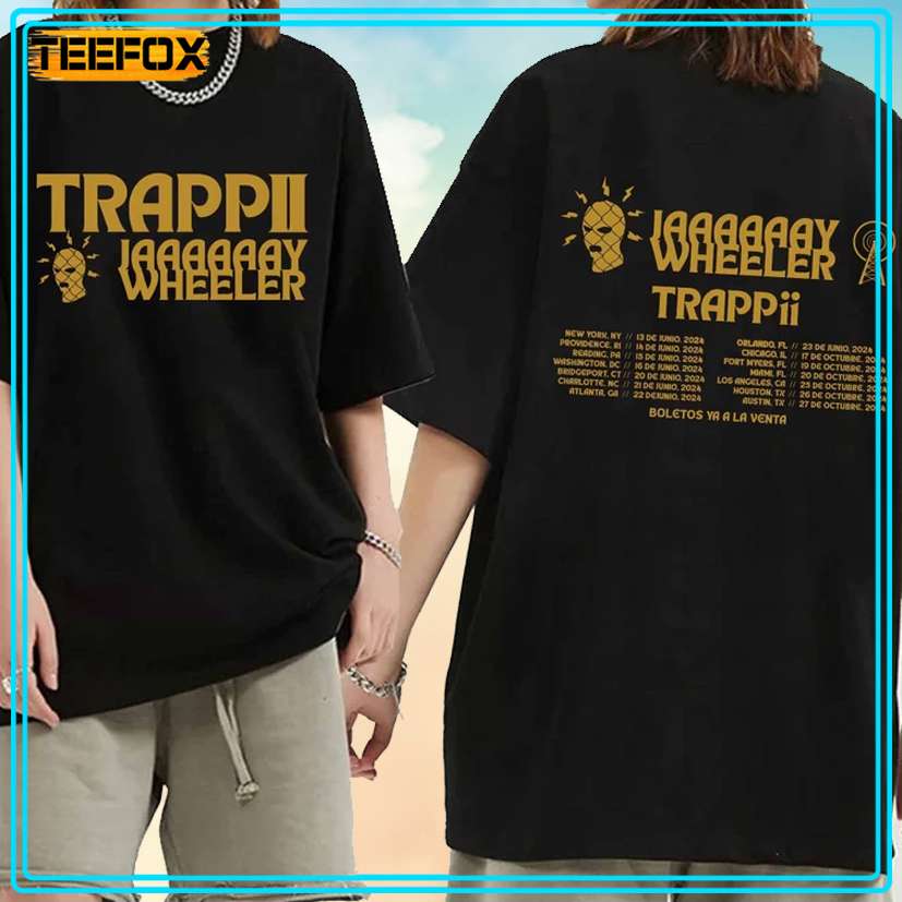 Jay Wheeler - Trappii Tour 2024 Concert T-Shirt