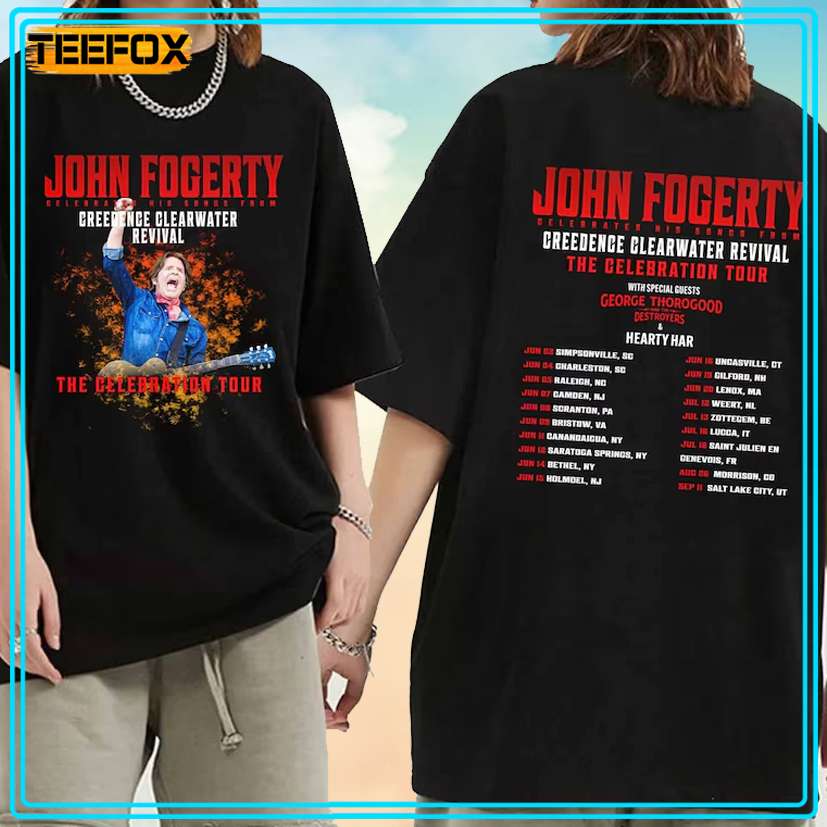 John Fogerty The Celebration Tour 2024 Unisex T-Shirt