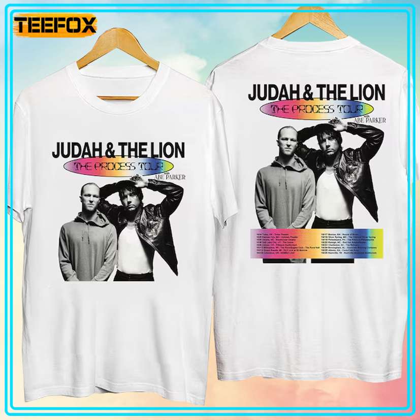 Judah & the Lion The Process Tour 2024 Concert T-Shirt