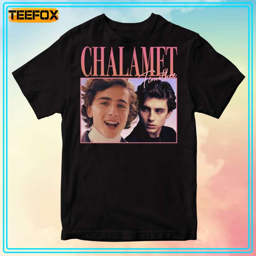 Timothee Chalamet 90's Retro Style T-Shirt